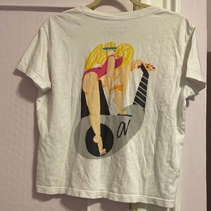 Outdoor Voices Nashville Dolly Parton cropped cotton t shirt
